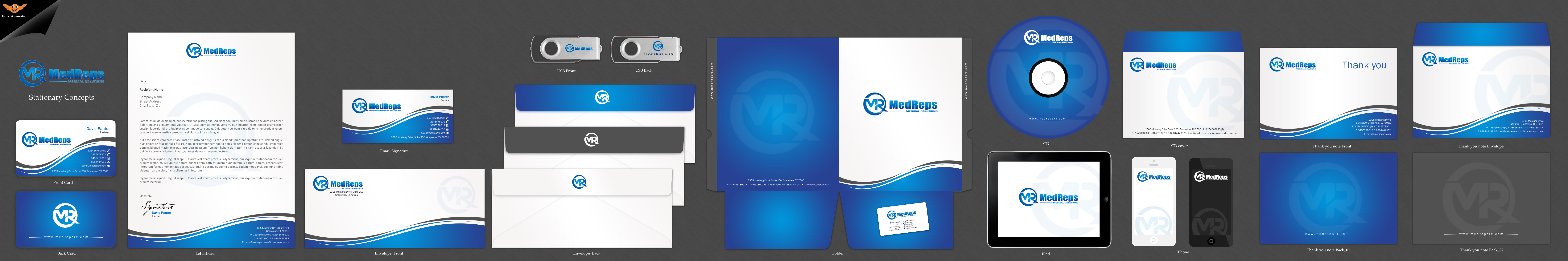 Business cards and letterhead - Pharmacy/Pharmaceuticals