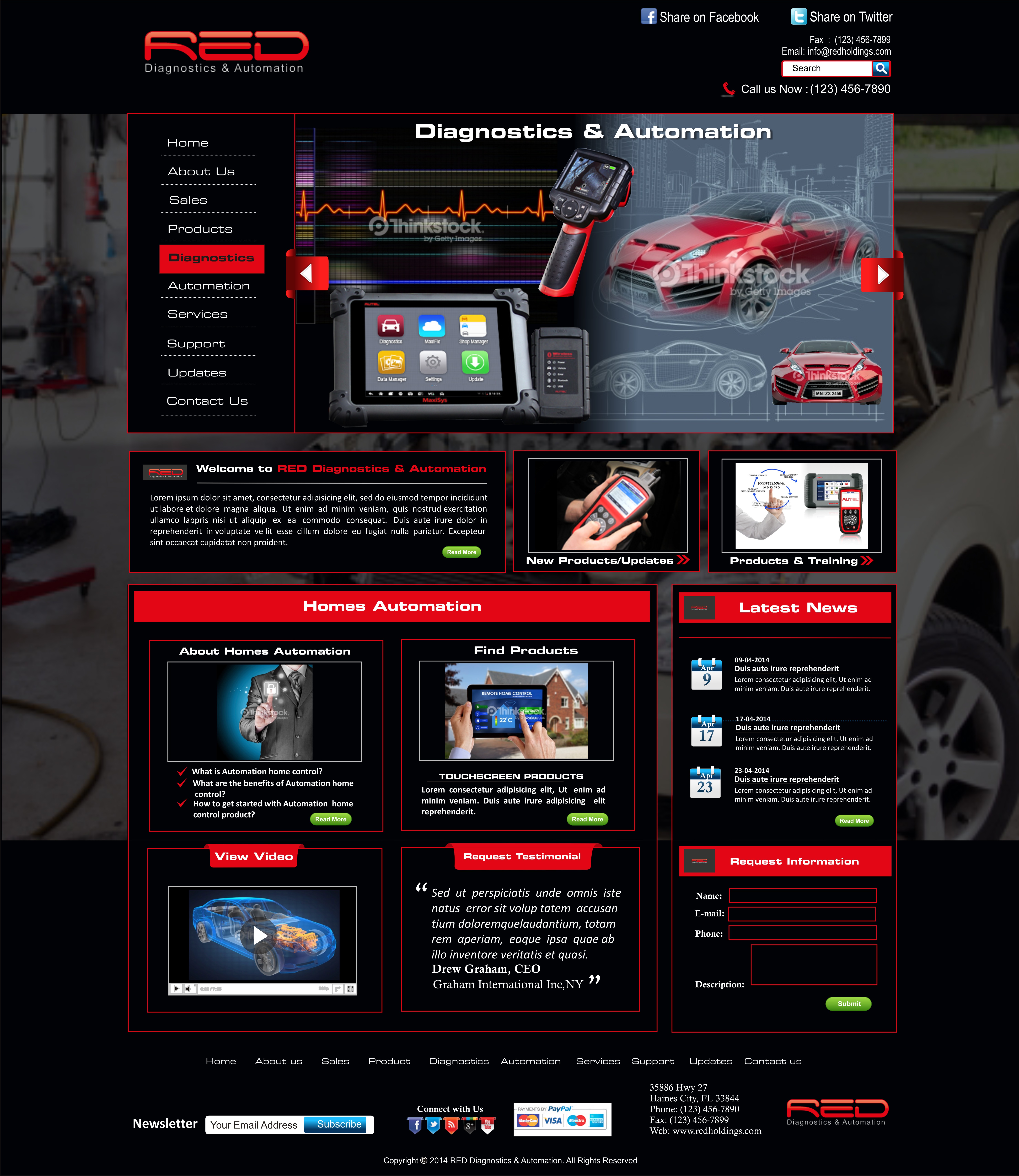 Red Diagnostics & Automation - Technology Transfer