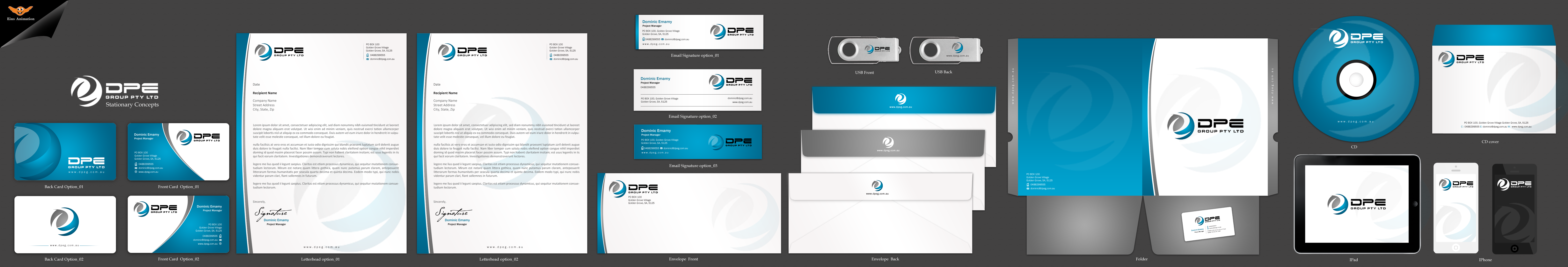 Corporate Letter Head for Property Development and Engineering Company - Engineering