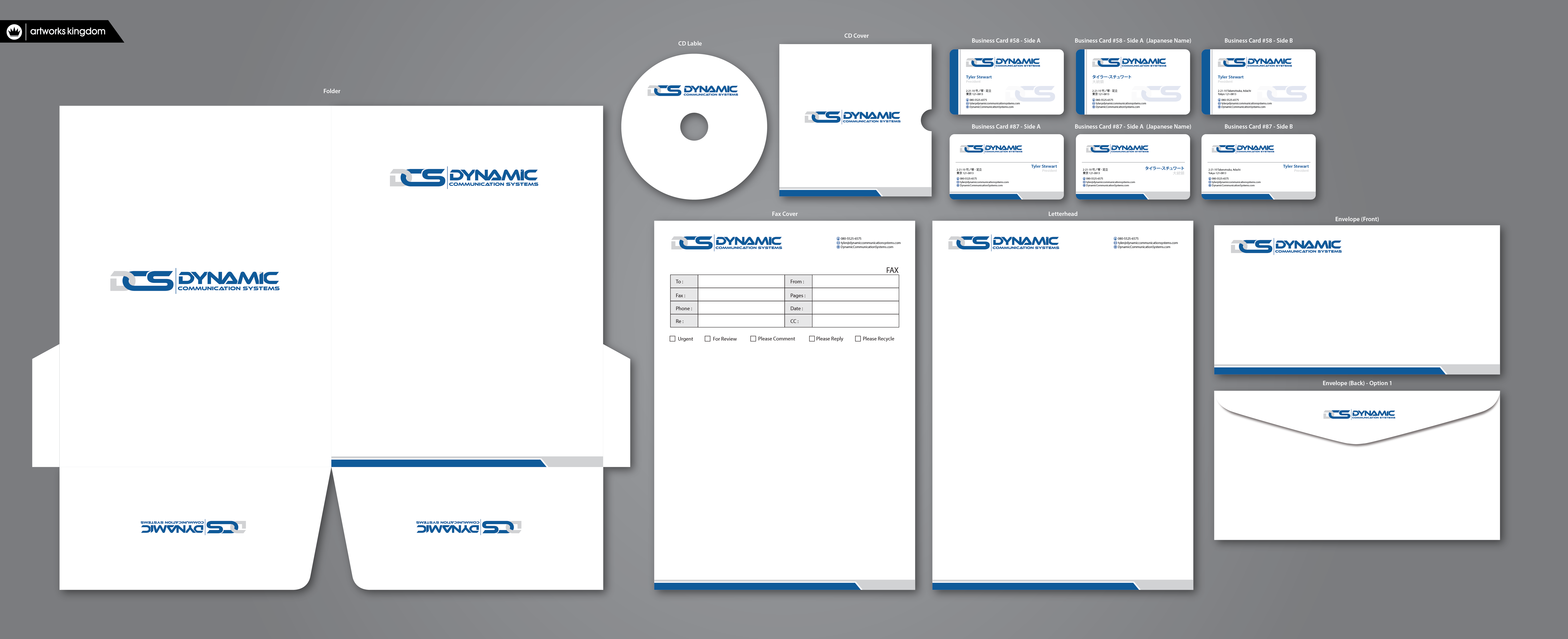 Business cards and stationary for training company - Corporate Services