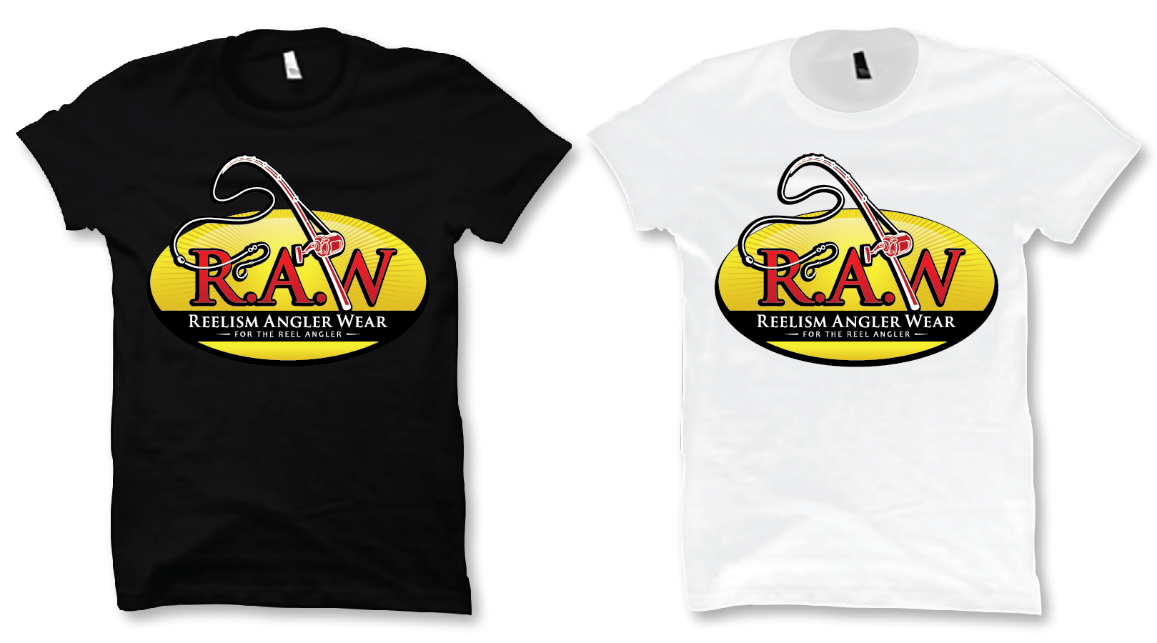 t-shirt design for reelism angler wear - Outdoors