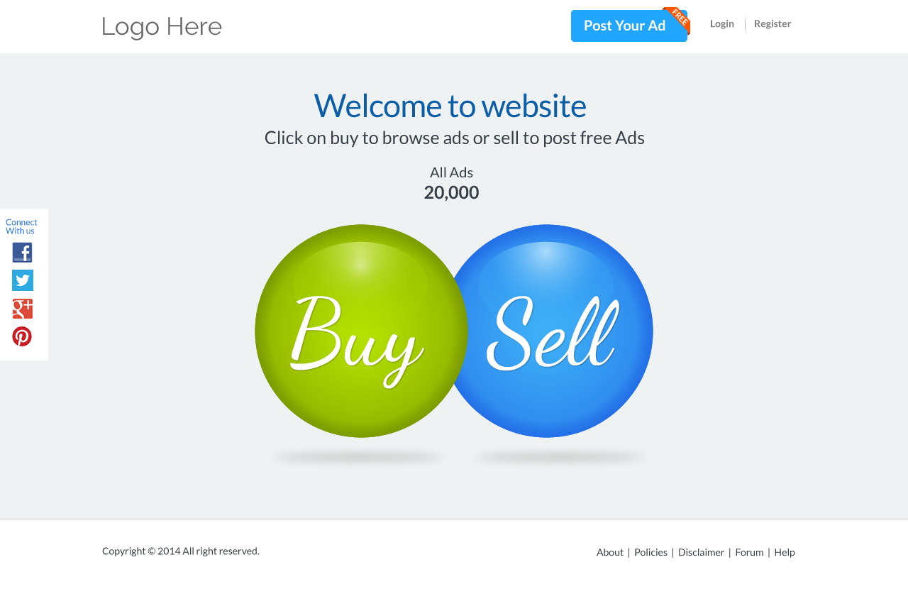 modern ads listing websites - Internet Services