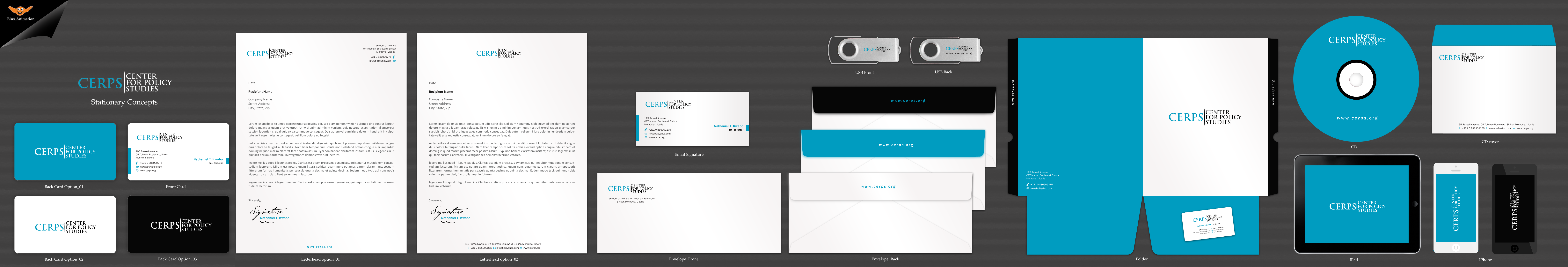 Logo for a policy think tank or a policy research organization - Research and Development
