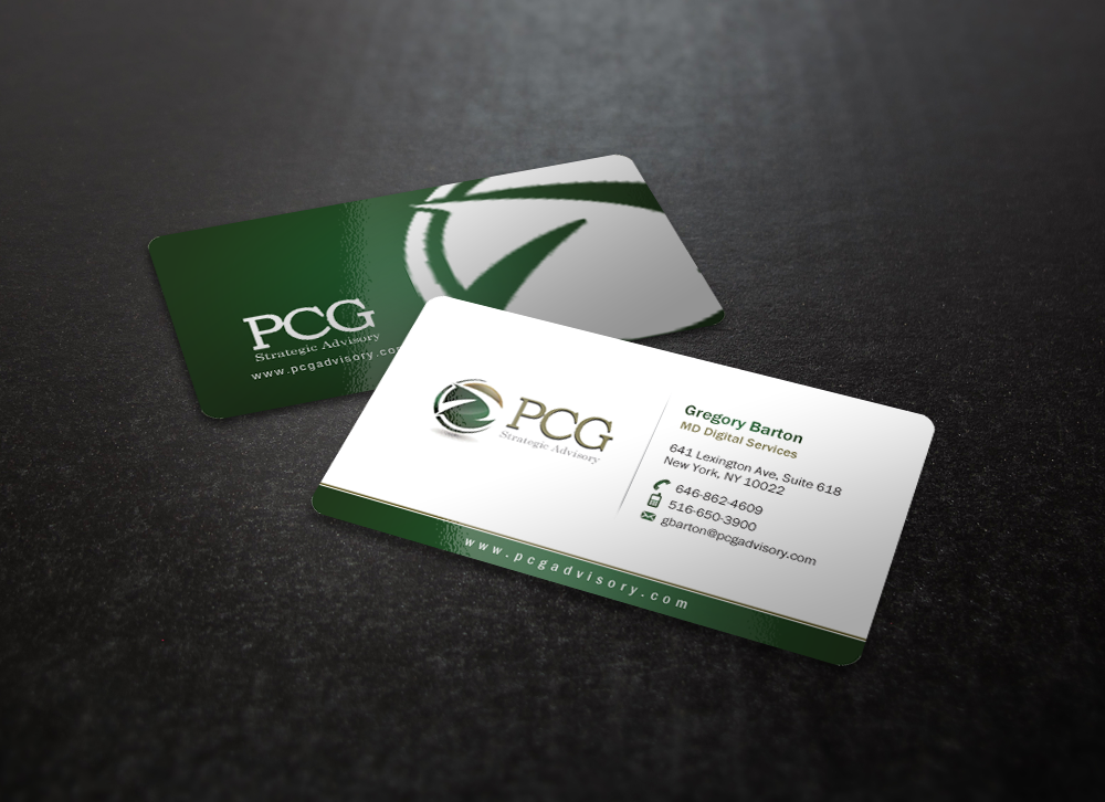 Business Cards - Financial Services