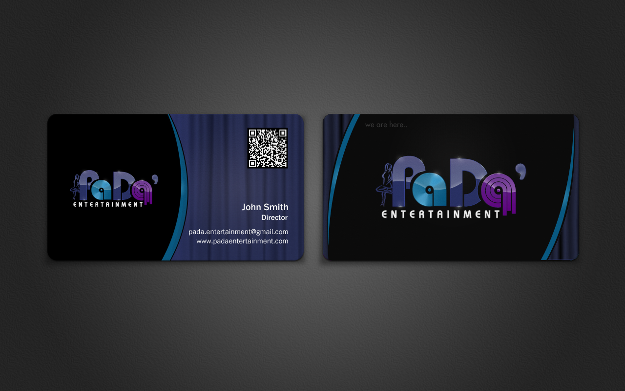 Business Card and Stationery for entertainment company - Entertainment