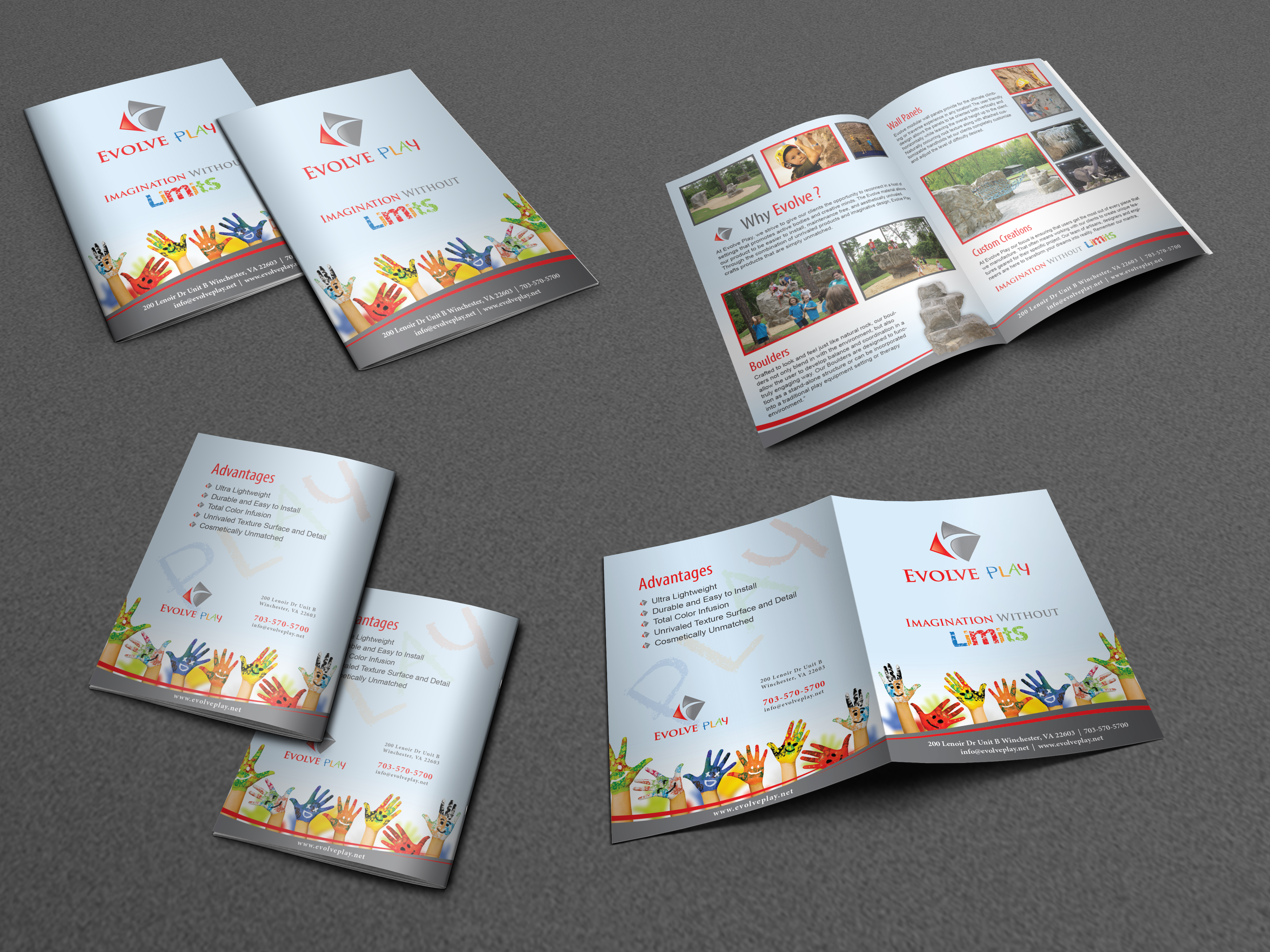 Marketing Brochure for Playground Manufacturer - Manufacturing