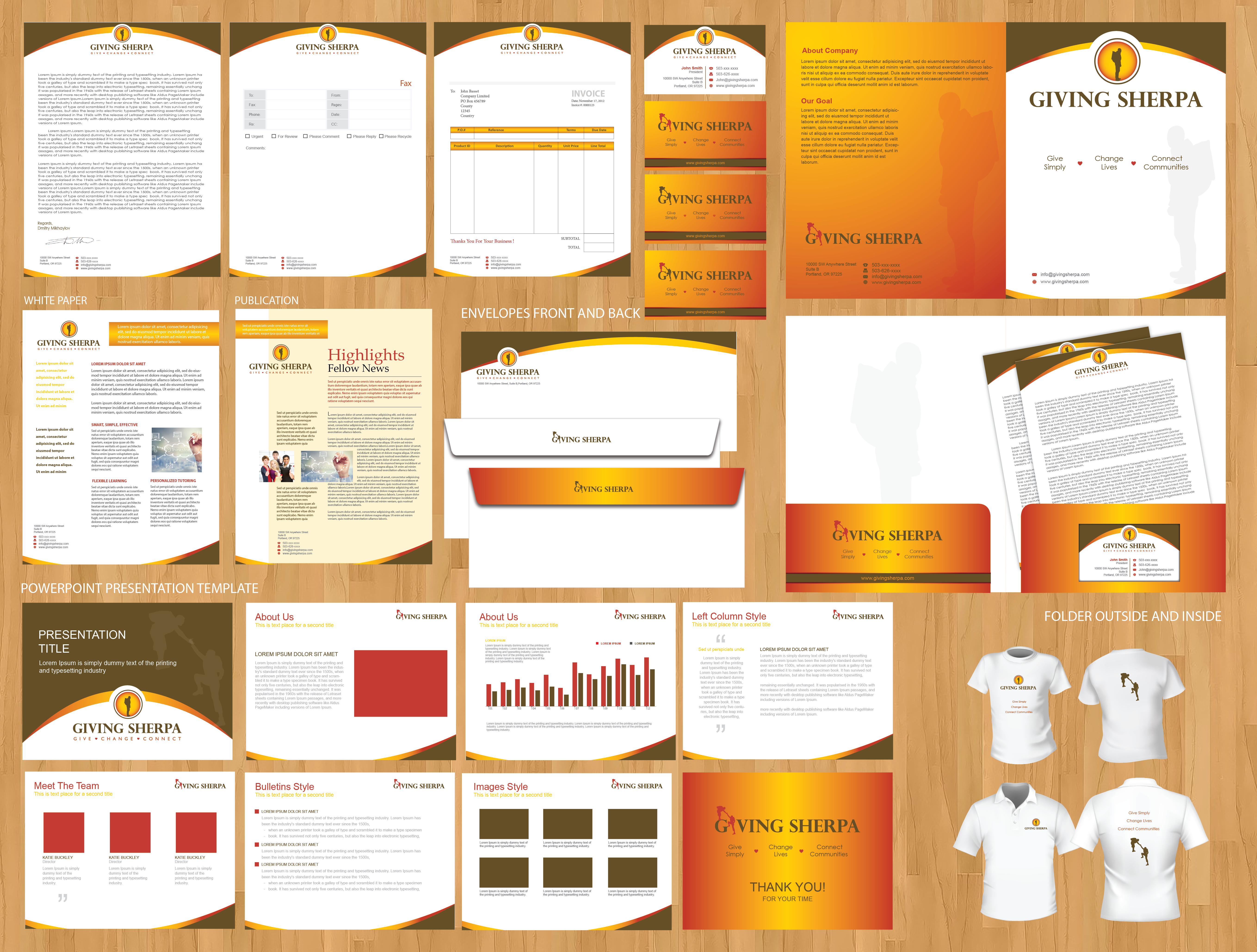 Business Package for Charitable Company - Fund Raising