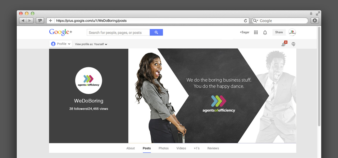 Social Media Banner Design (for Facebook, Google+, Twitter, and LinkedIn) based on current website. - Corporate Services