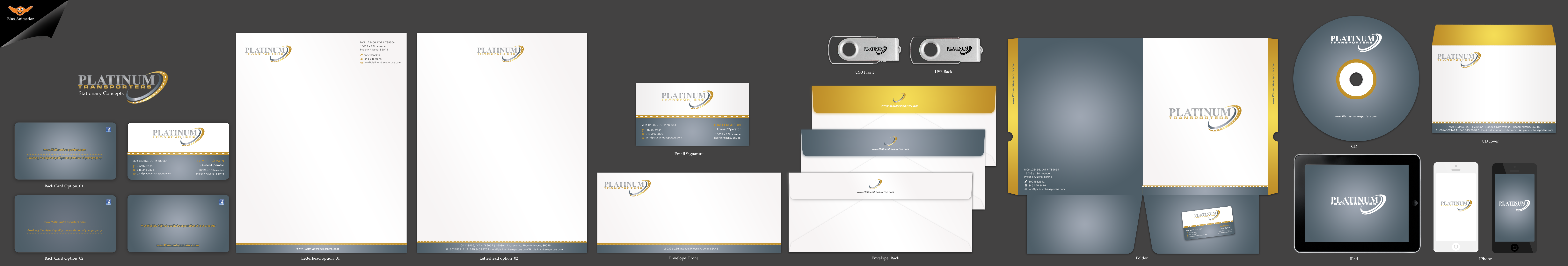 business card and stationary - Transportation
