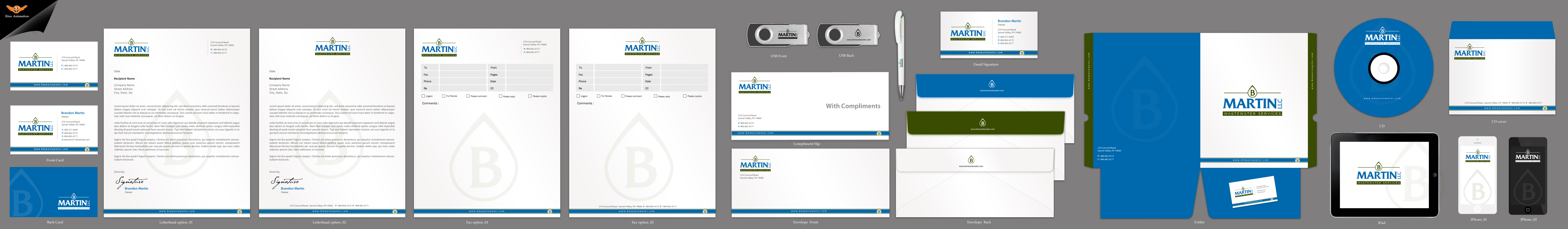 Business Cards, Letterhead, and Envelopes - Environment