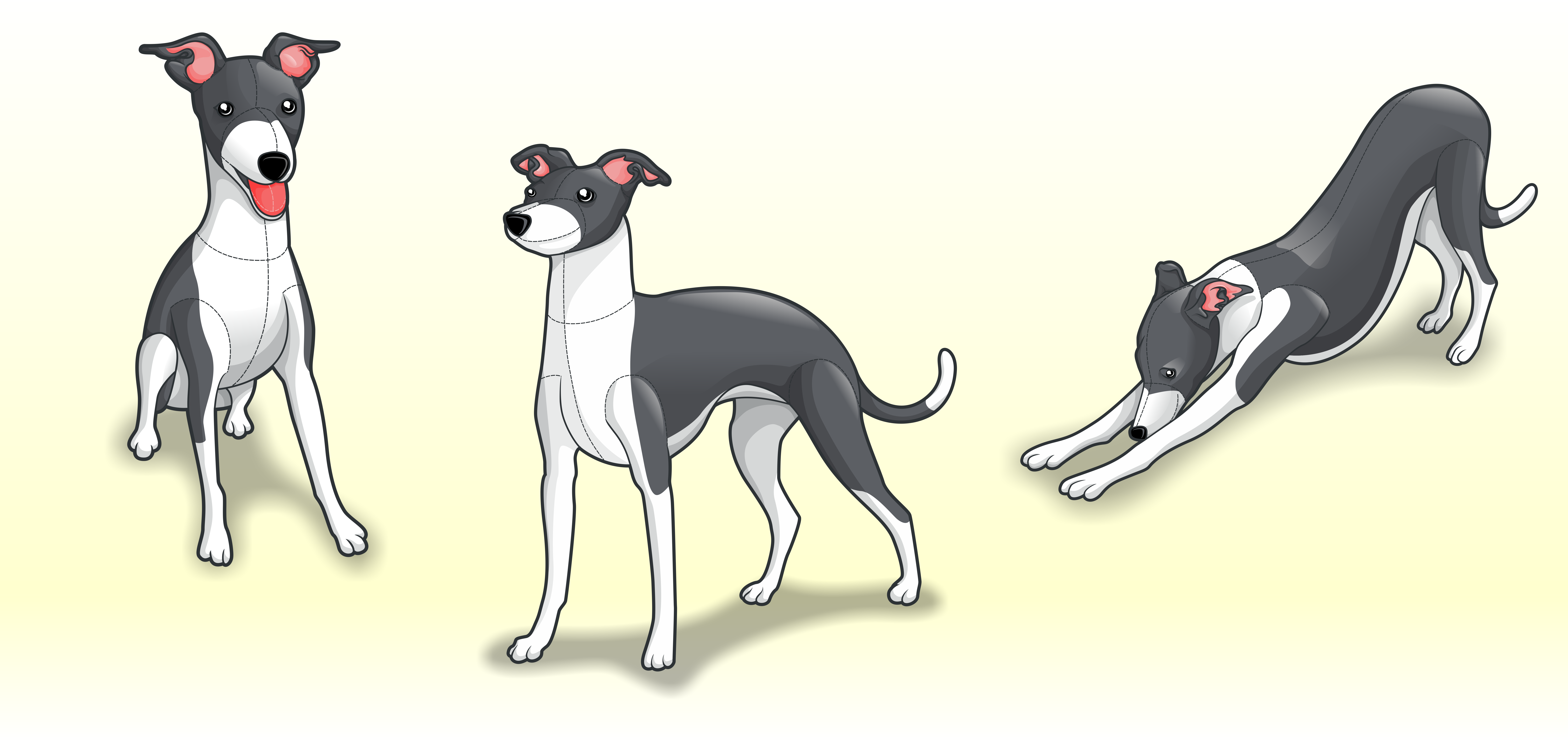 Illustration of Plush Dog - Toys