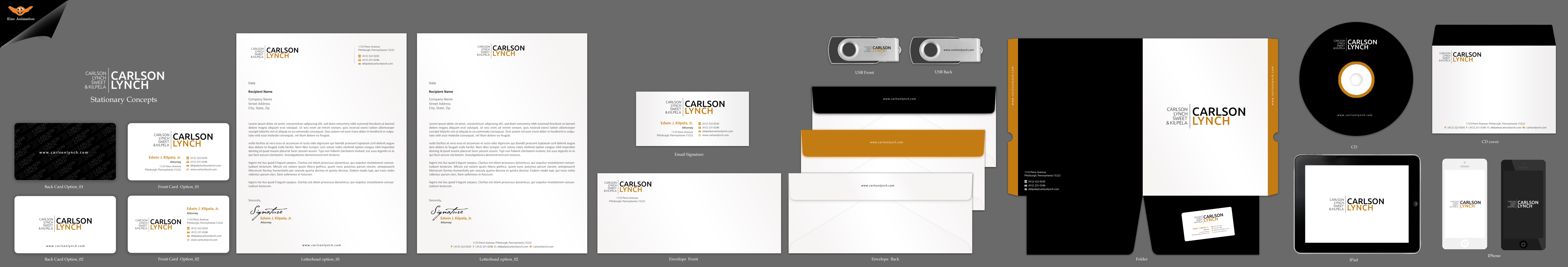 Cards and Stationary for a Law Firm - Law
