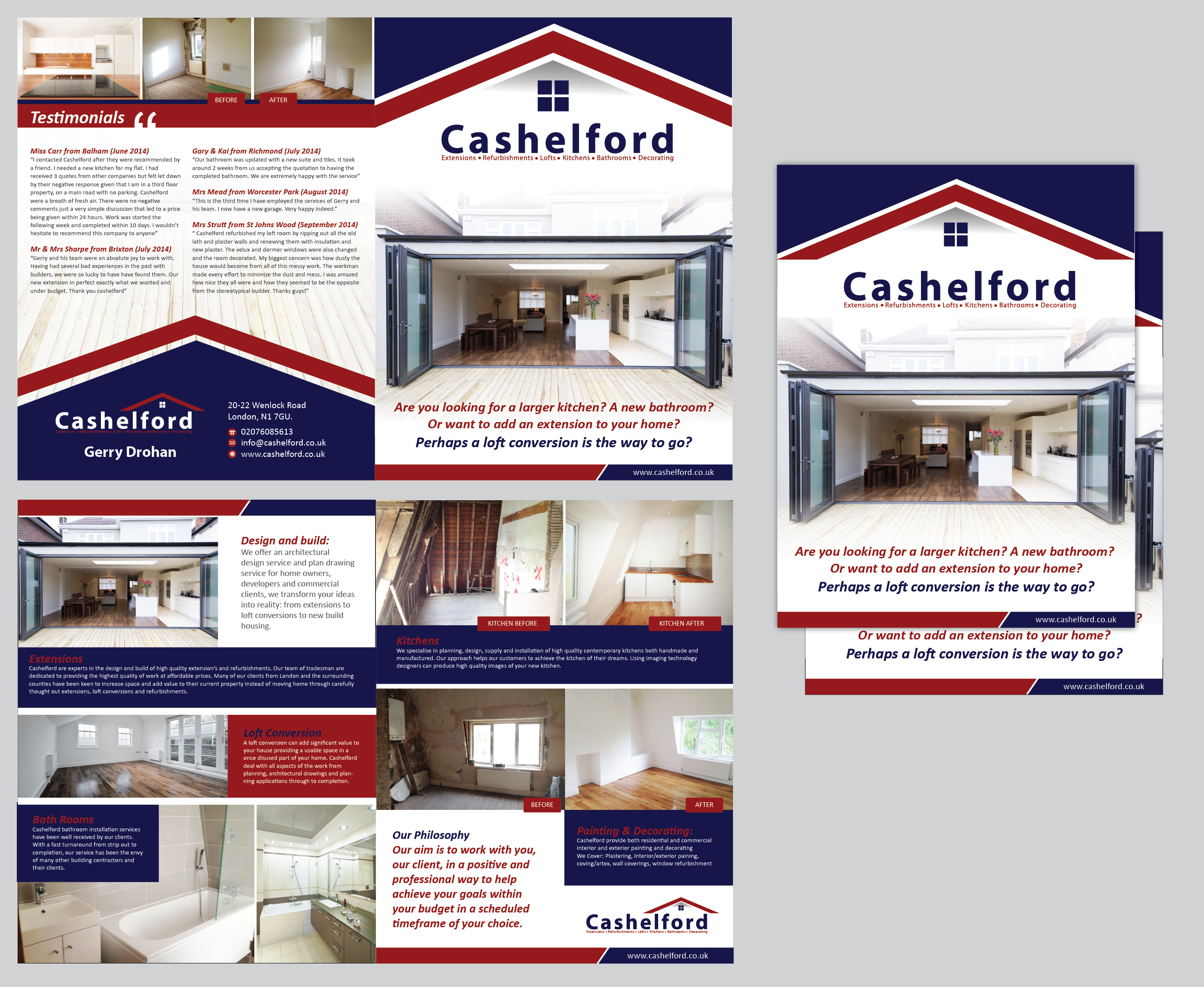 Marketting material for Construction Company - Construction