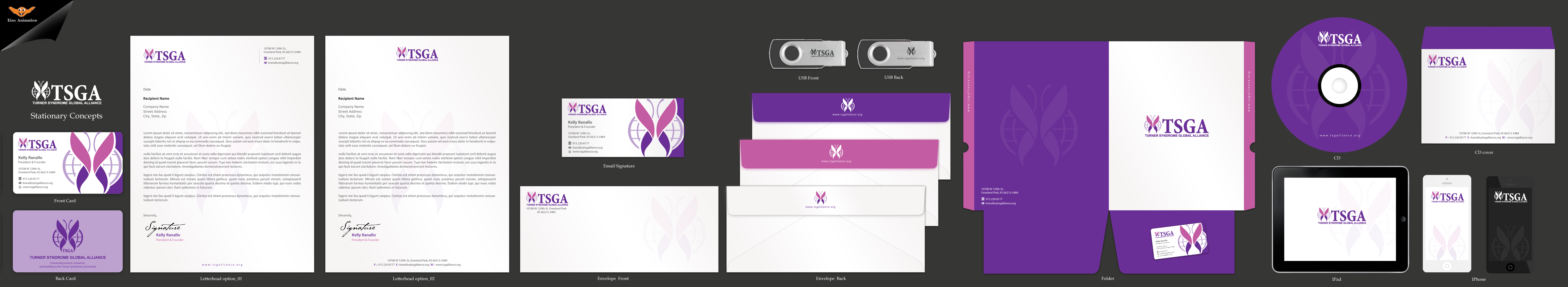 Business cards and stationary for a new health advocacy nonprofit - Health