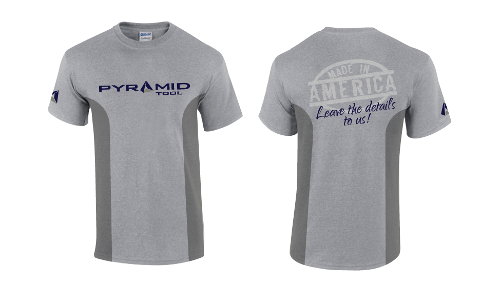 T-Shirt Concept for Pyramid Tool Inc - Manufacturing