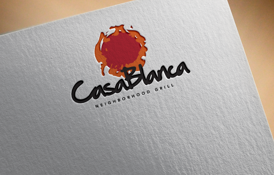 CASABLANCA CASUAL DINNING NEIGHBORHOOD RESTAURANT - Food Logo