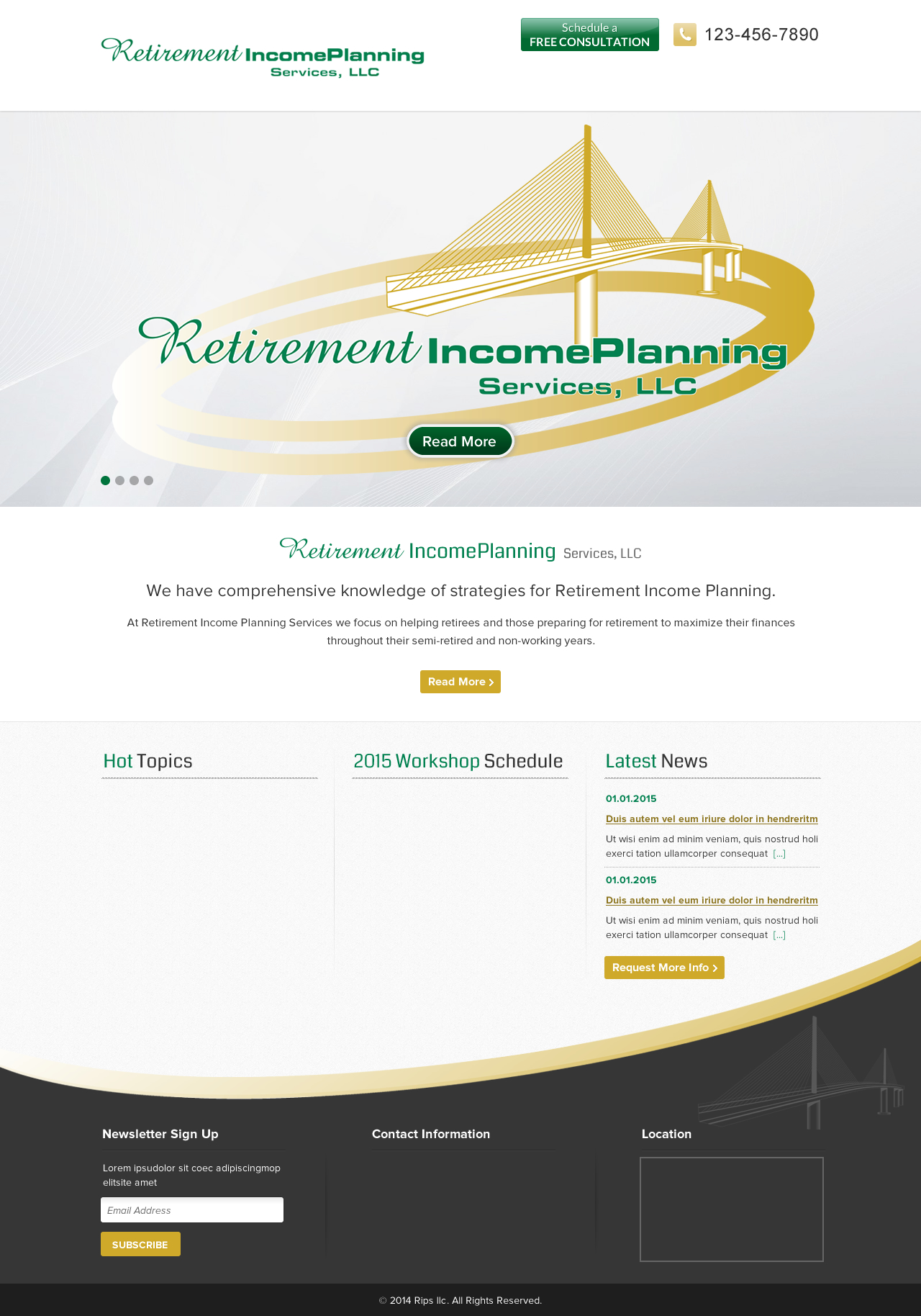 Retirement Income Planning - Financial Services