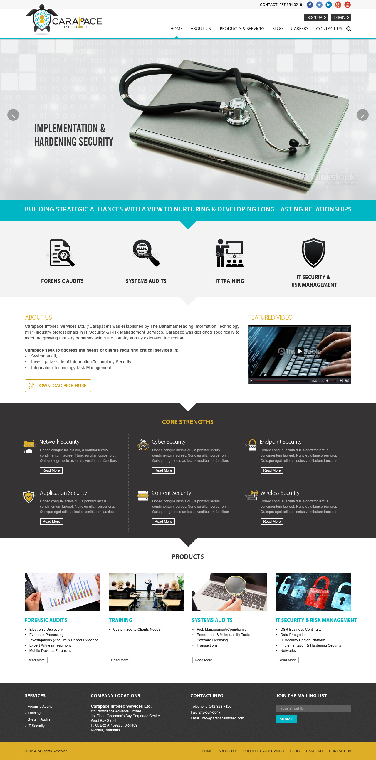 Website Pages - Information Technology