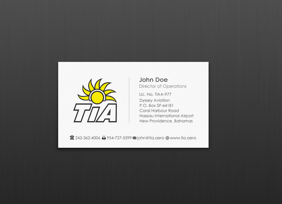 Stationary Design for Aviation Business - Aviation