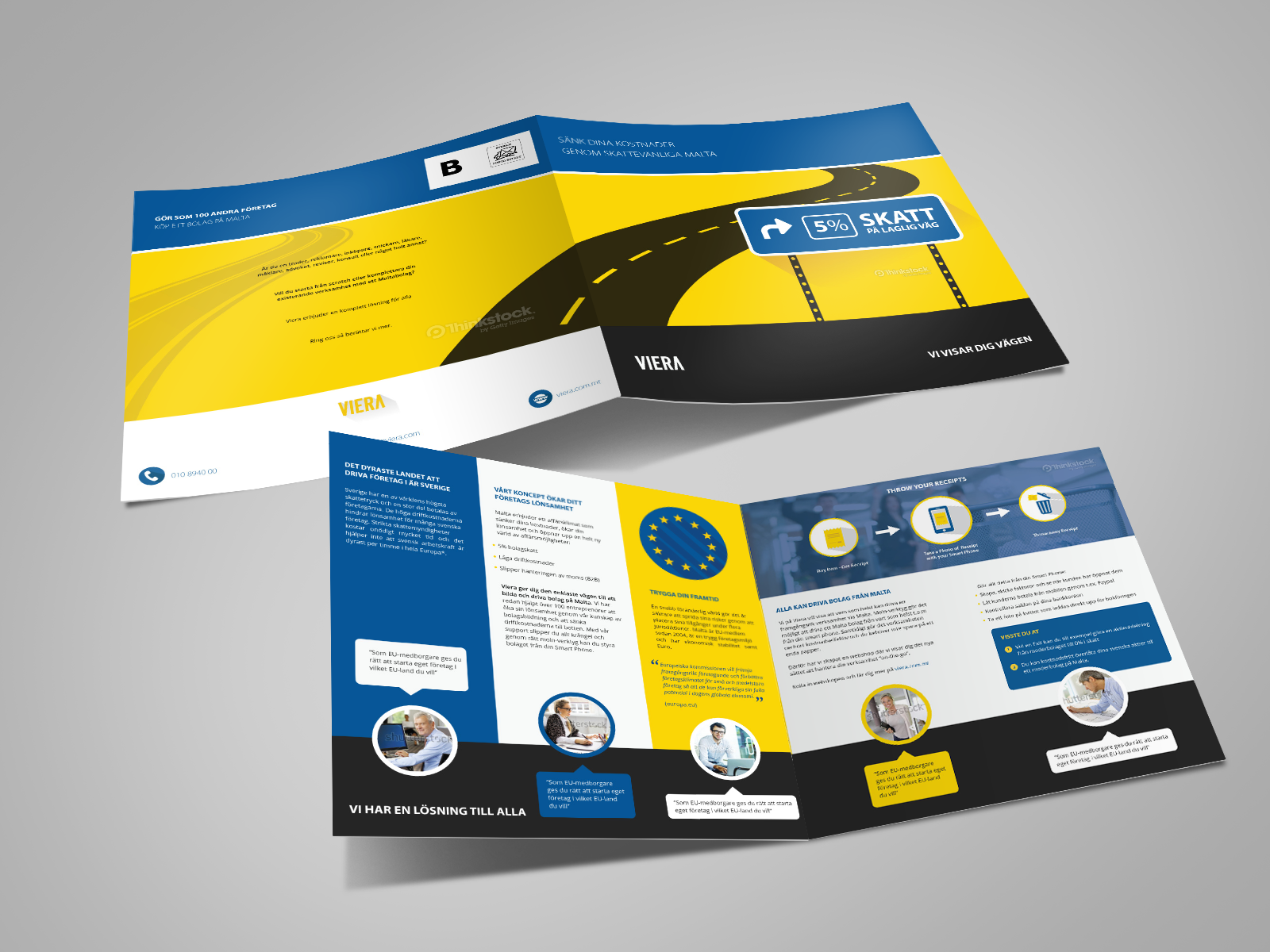 Create Brochure First Draft for Viera Limited - Consulting