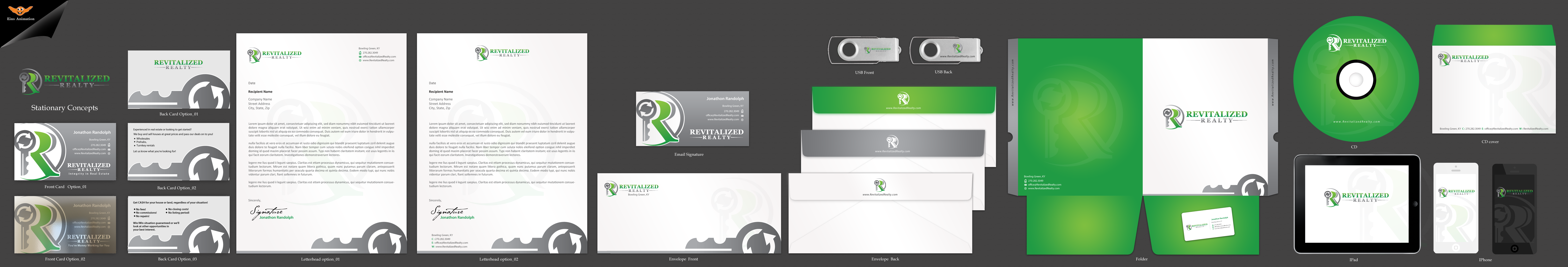 Real Estate Business Card and Stationary - Real Estate