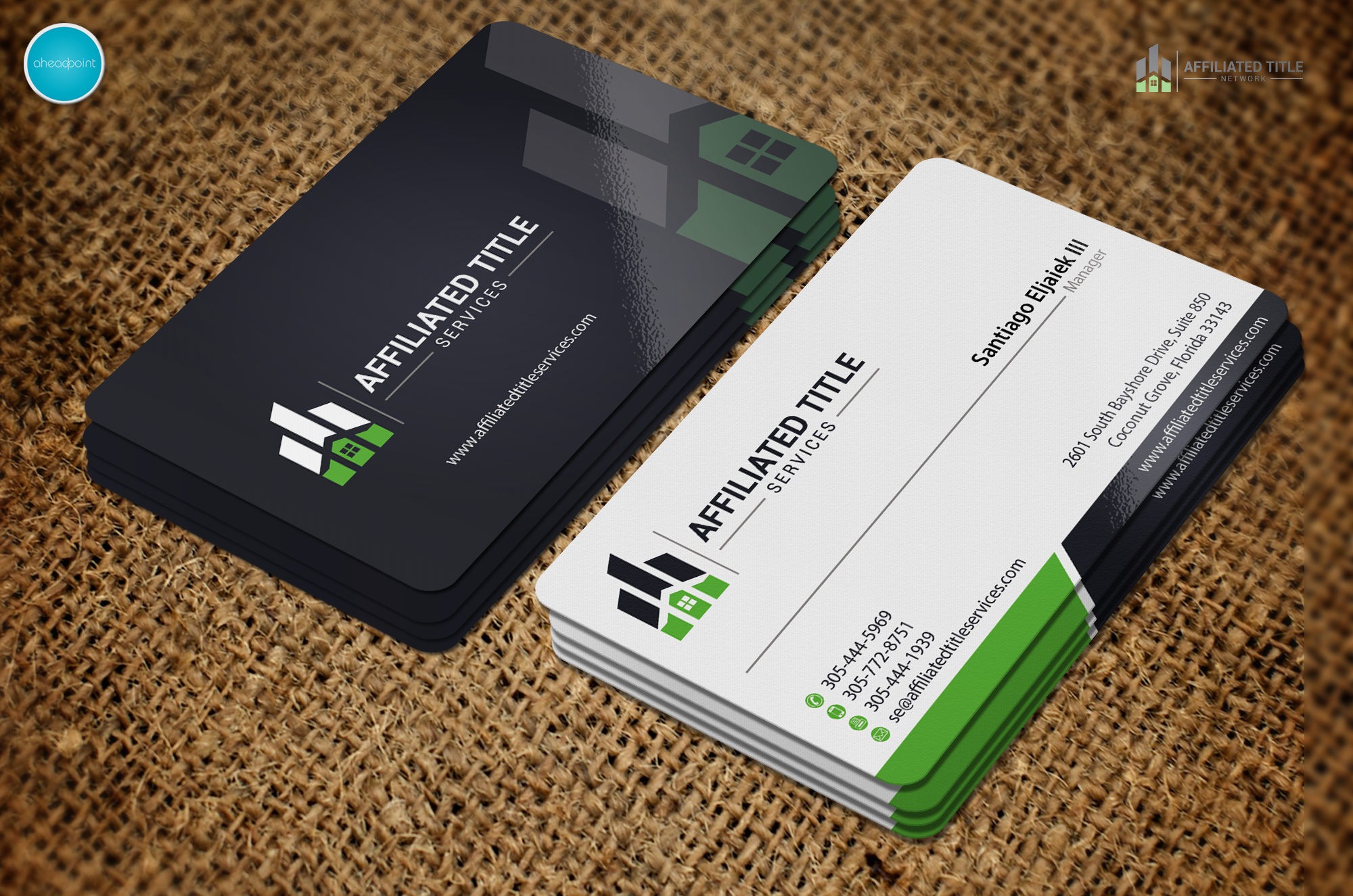 Affiliated Title Services Stationery - Real Estate
