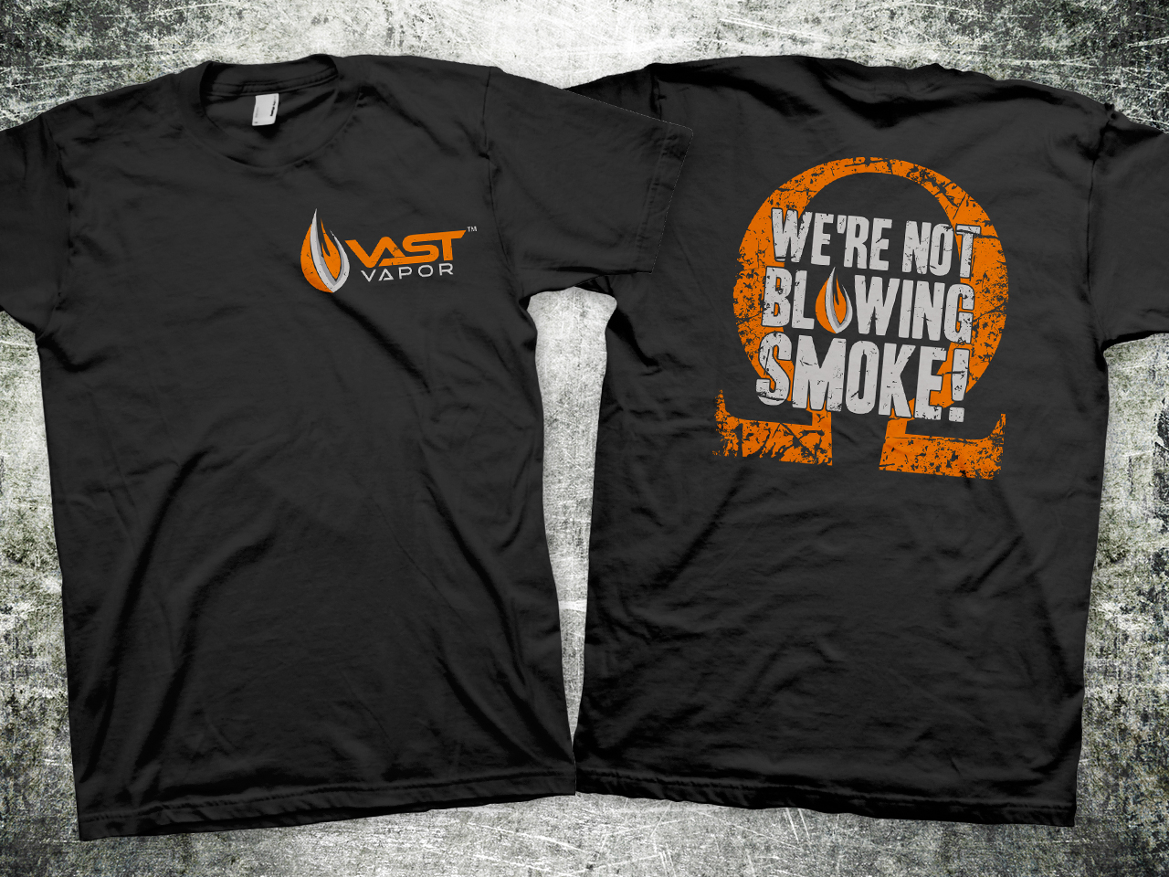 Vast Vapor T-Shirt Design - Electronics