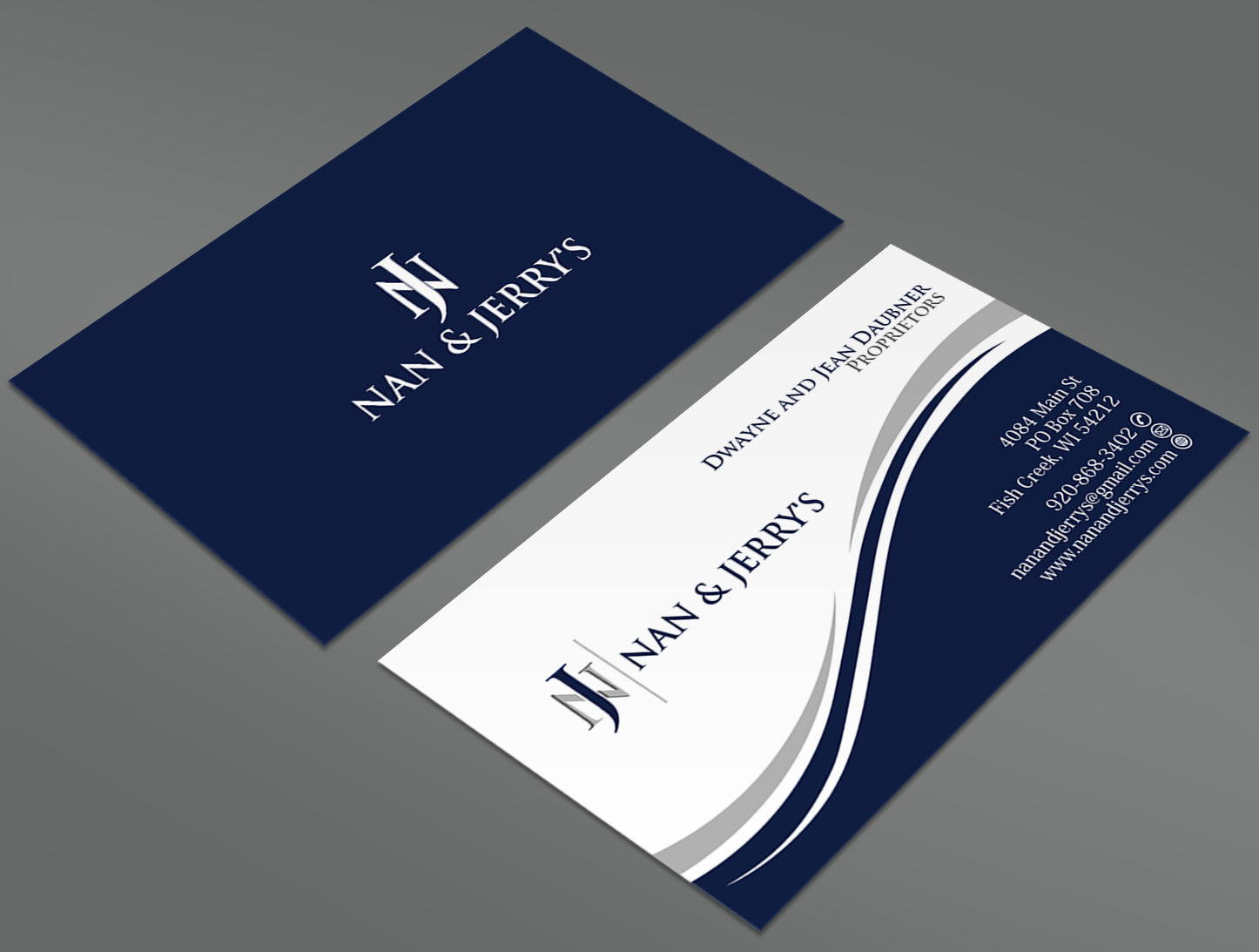 business card for retail store - Outdoors