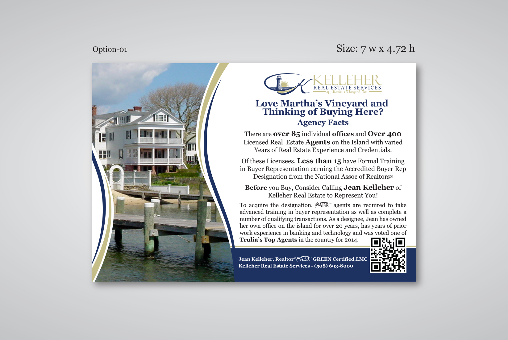 Ad for Airline Magazine for a Real Estate Office in a High End Buyer Market - Real Estate