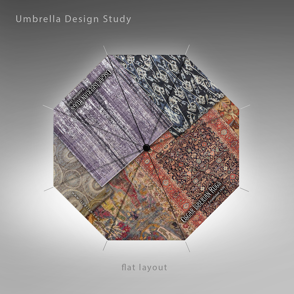 Umbrella Design for Rug Store - Retailers