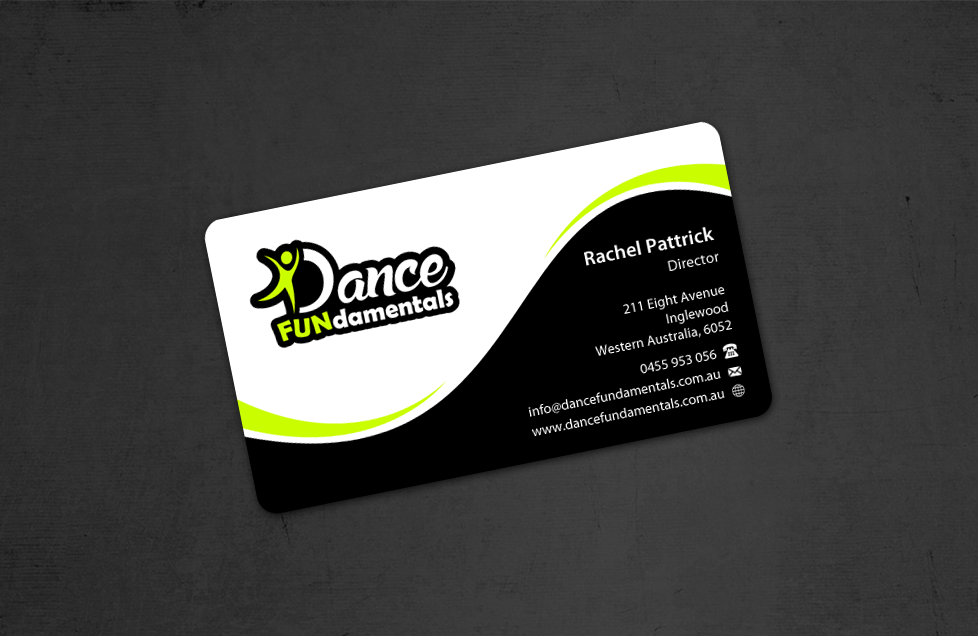 Business Card for Dance Education Program - Education