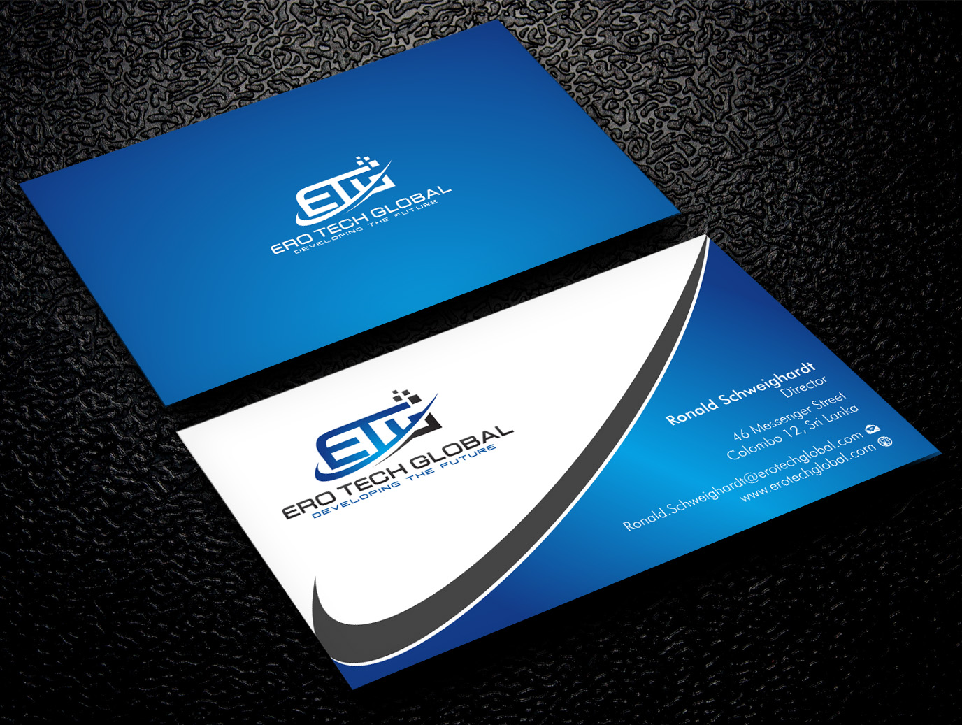 Business Card and Stationary design for a modern information technology company - Information Technology