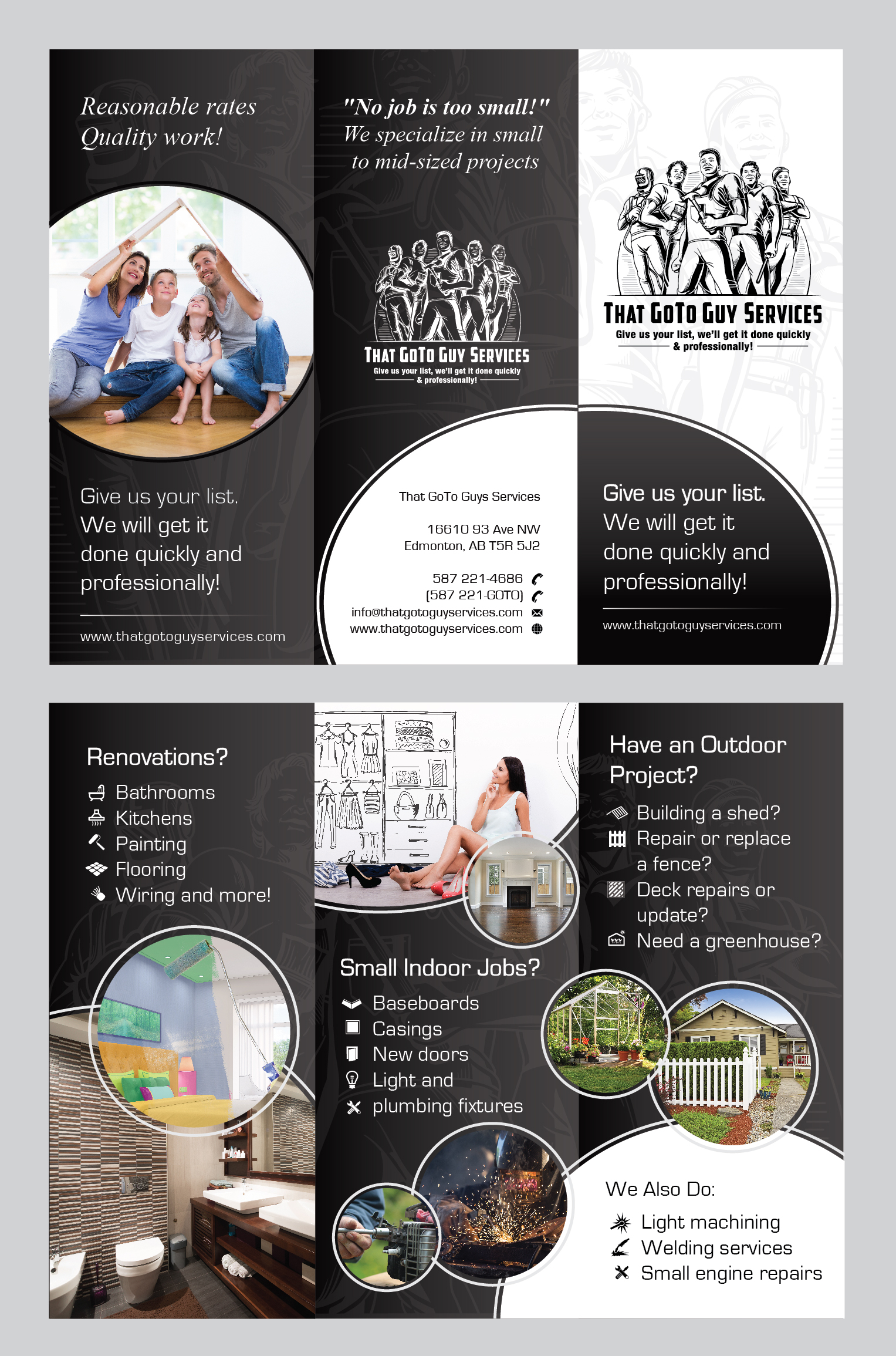 That GoTo Guy Services Brochure - Construction