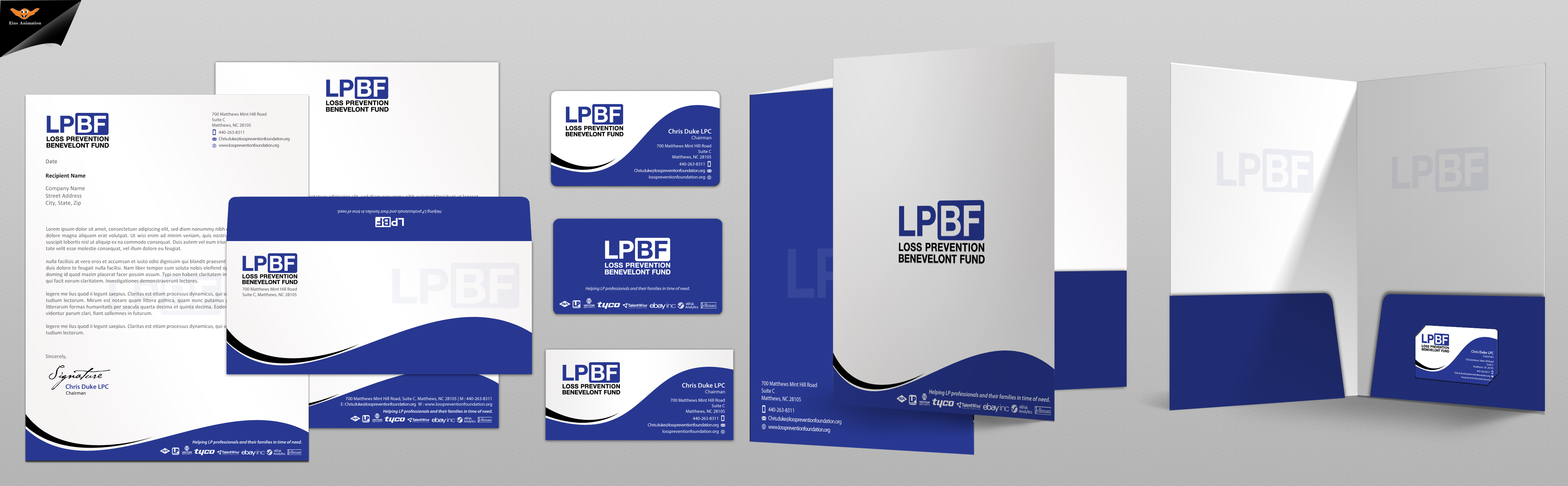 Business card for professional charitable organizaton - Fund Raising