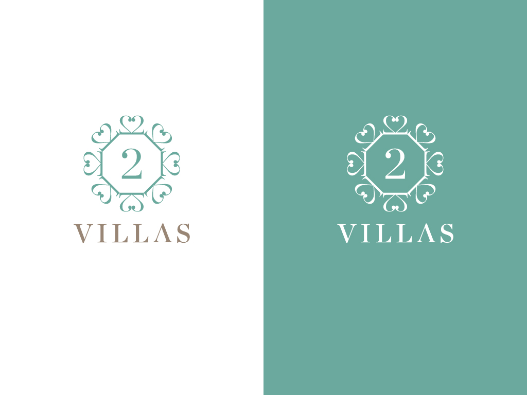 logo for luxury villa on beach in Sri Lanka - Hospitality Industry Logo