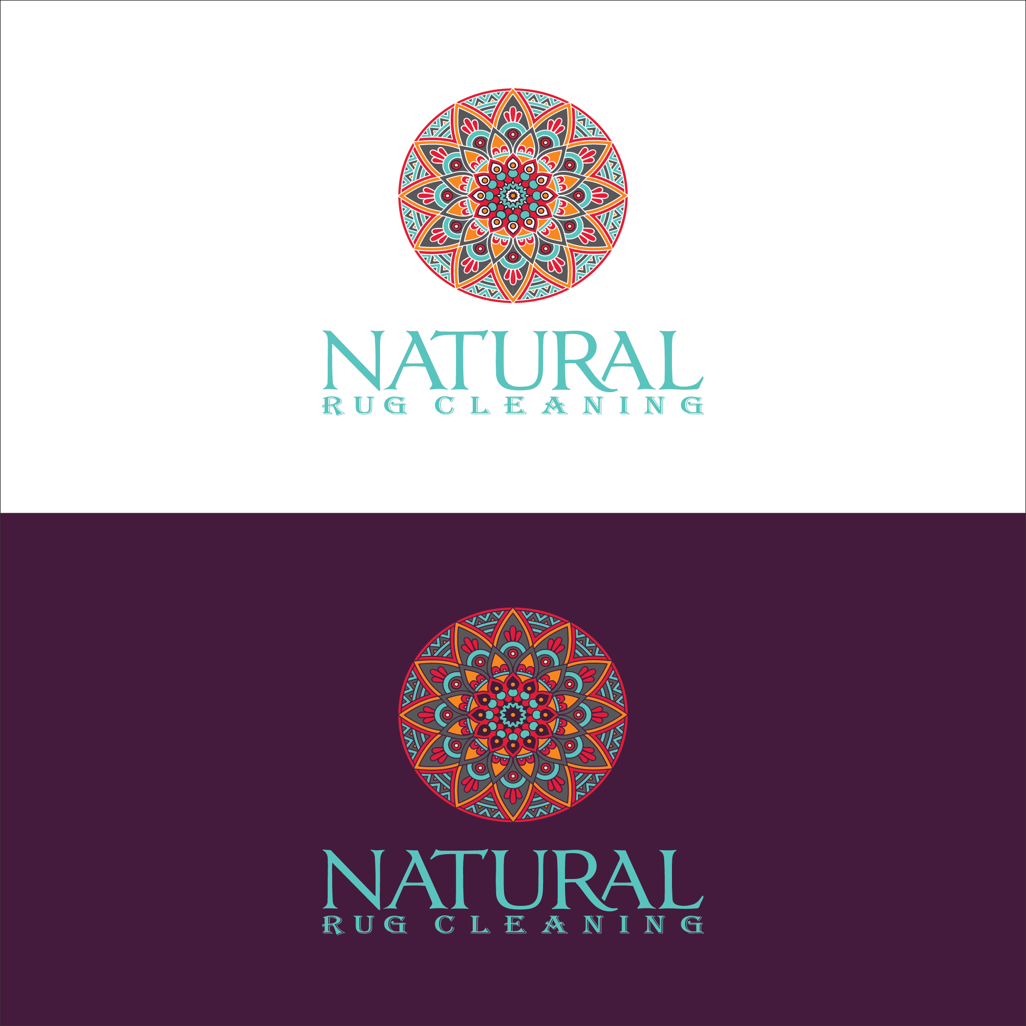 Natural Rug Cleaning Logo - Cleaning Logo