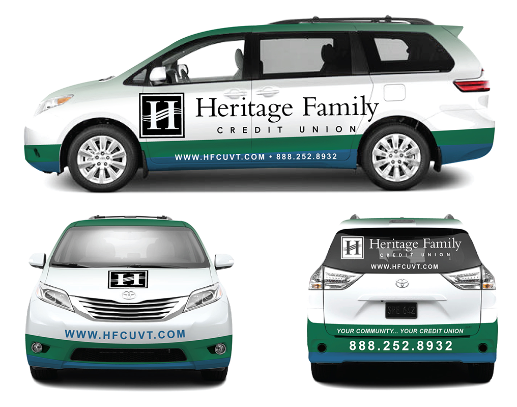 Van Wrap for A Credit Union - Financial Services