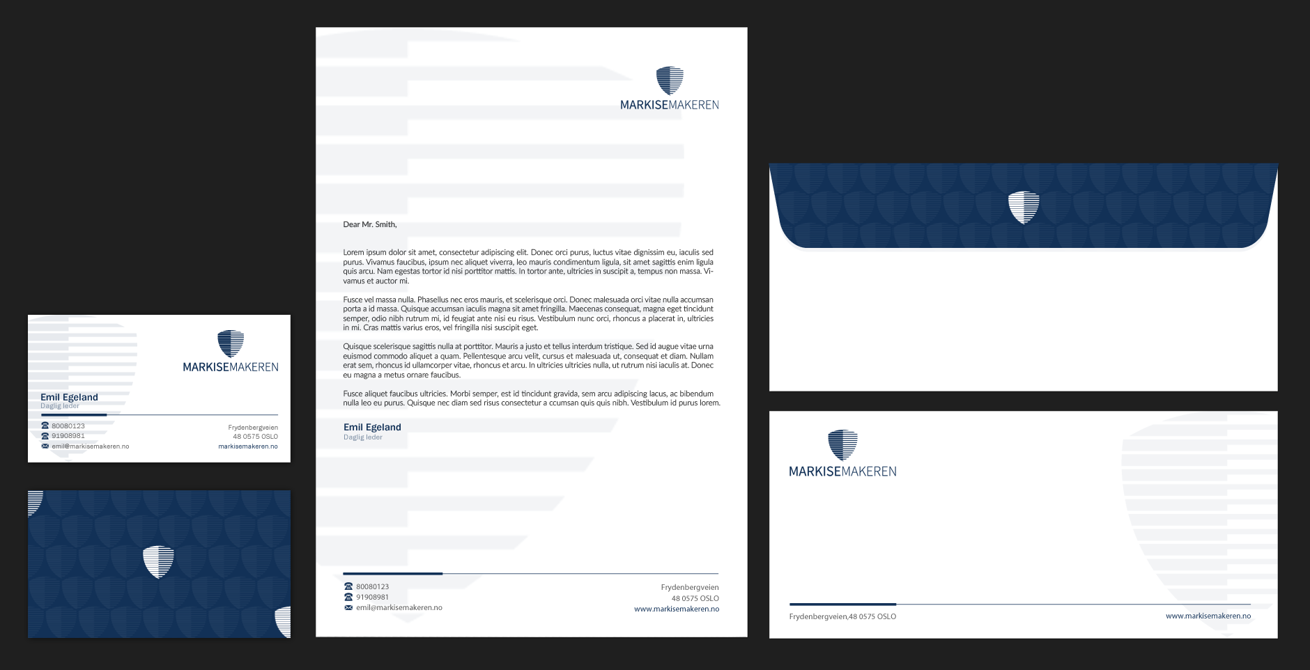 Corporate id for sun shading company - Home and Garden