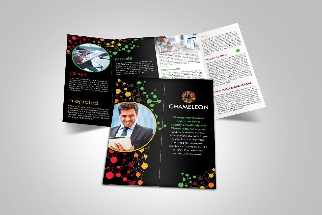 Brochure for a Software - Information Technology