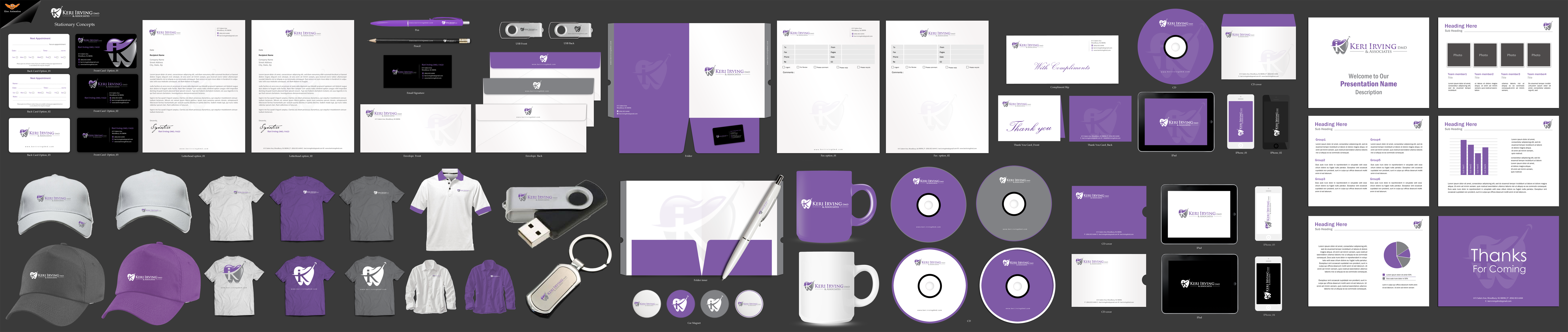 business card for dental office - Medical