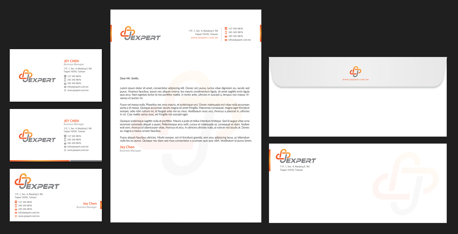 Business card/ stationery for chemical distributor company - Chemicals
