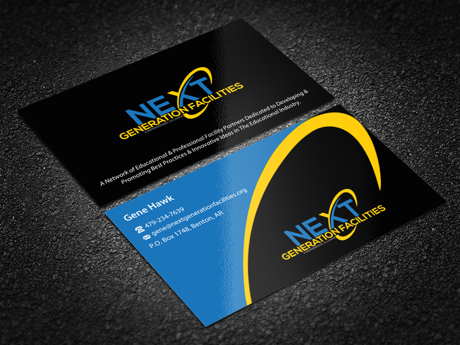 Business cards and stationary for Next Generation Facilities - Education