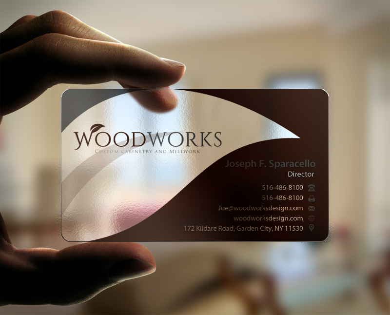 Logo for custom cabinet shop - Construction