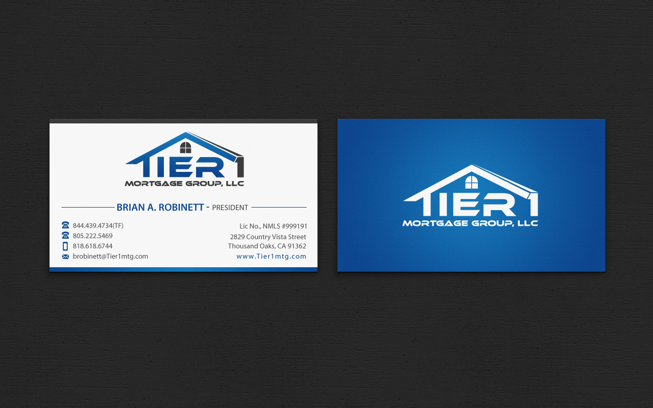 Business Cards and Stationary - Financial Services