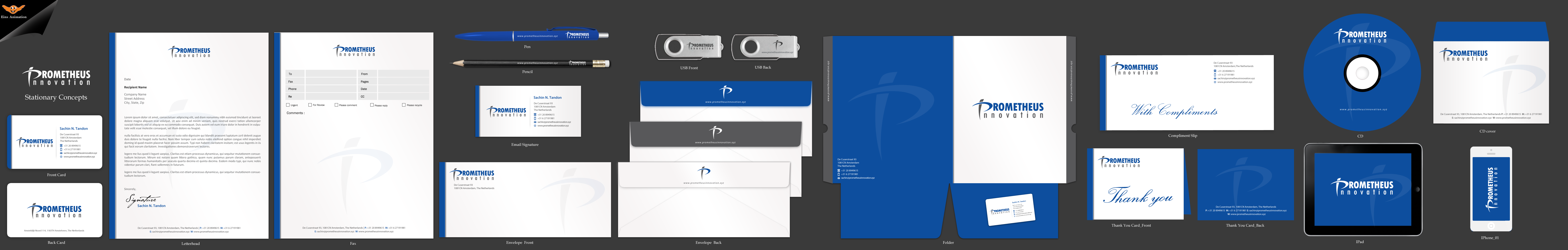 Stationery for technology/innovation company - Information Technology