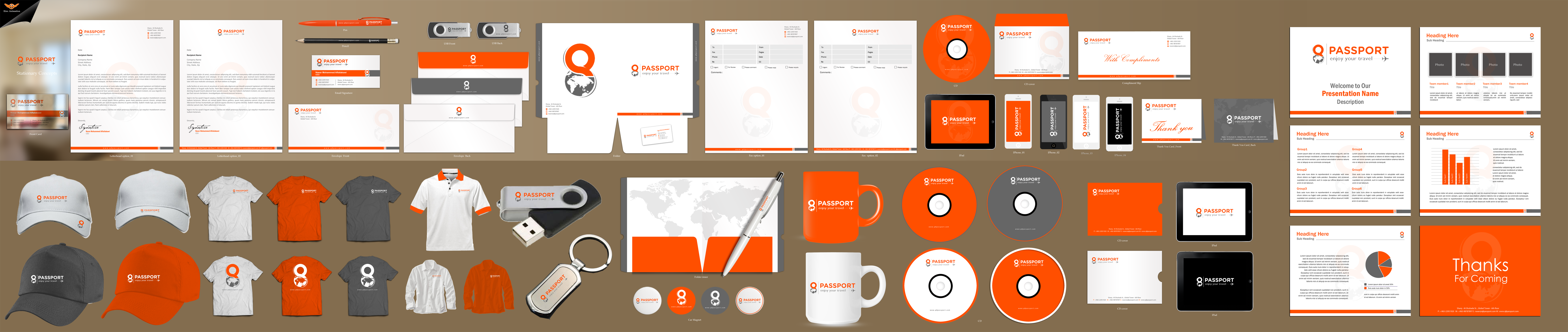 Stationary for Travel Services Company - Travel