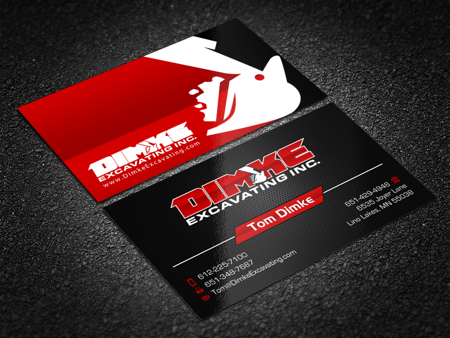 Stationary for Excavating Company - Construction