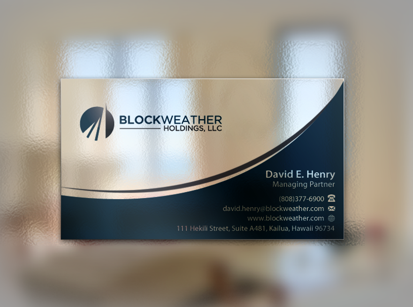 Stationary and Business Card for Hedge Fund - Financial Services