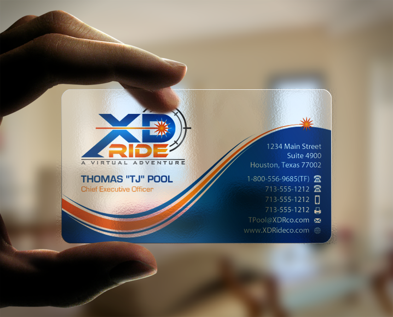 Business Card for Virtual Reality Gaming Company - Video Gaming