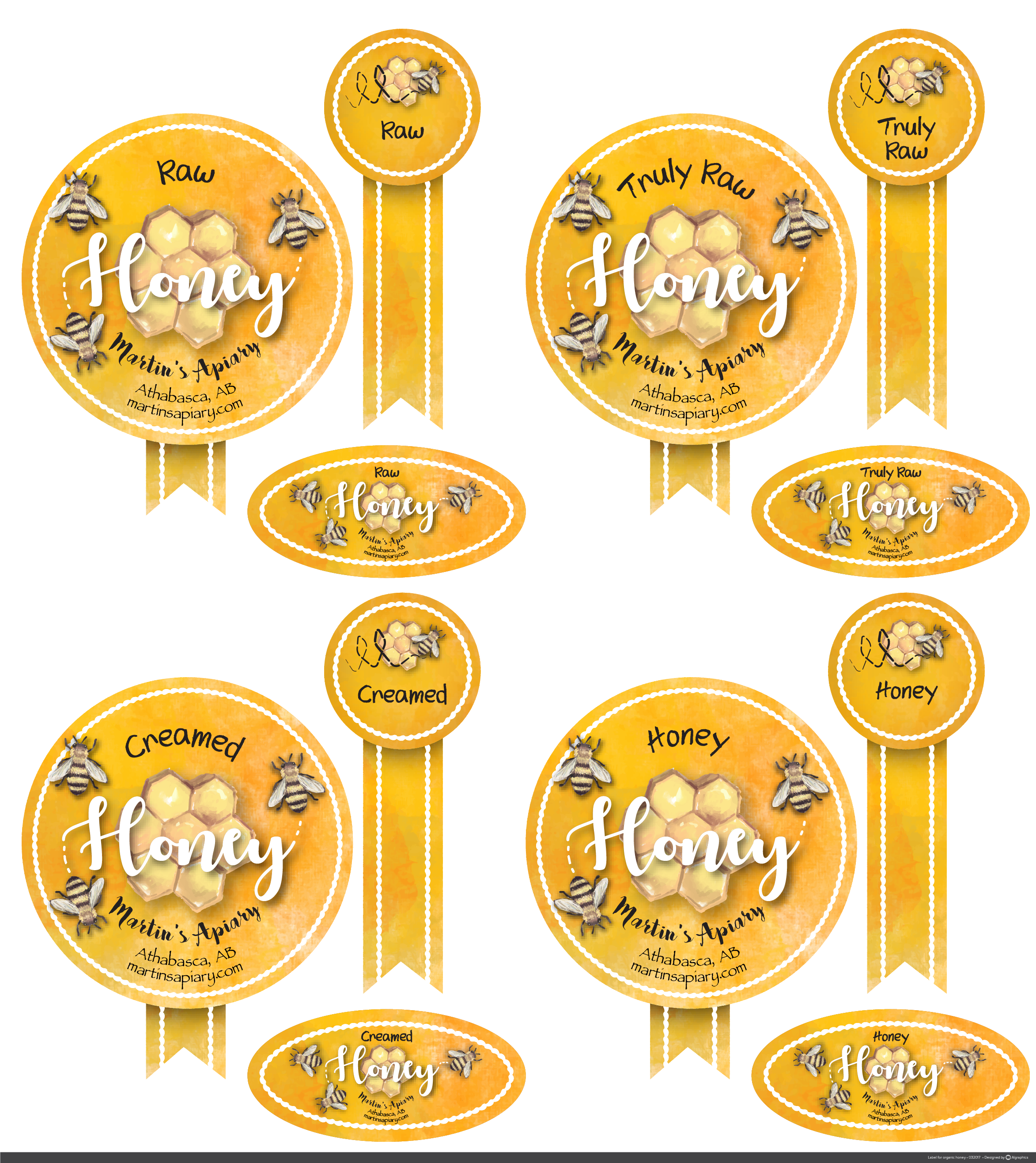 "Honey Jar Label" "Rustic Honey Jar Label" "Vintage Honey Jar label" "Natural Honey Jar Label" - Food